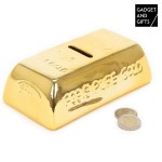 Spardose im Goldbarren Design aus Keramik
