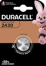 Duracell Lithium 2430 Batteri (CR2430)
