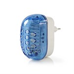 Elektrischer Mückenabwehr Stecker mit Licht Innenbereich - Blau