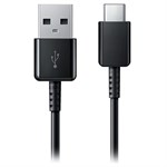 USB auf USB-C Ladekabel für Smartphone Datenkabel 1,2 m - Schwarz