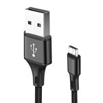USB auf USB-C Ladekabel 2A für Controller Smartphone - Schwarz