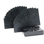 Spielkarten Black Edition Exklusive Schwarze Karten Set - Schwarz