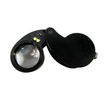Illuminated Lup 40x med LED Lys – Sort