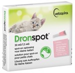 Dronspot Katze Spot-On Entwurmung 0,5–2,5 kg 2 Pipetten