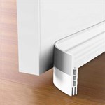 Türdichtung Zugluftstopper Selbstklebend Silikon 1 m - Weiß