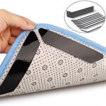 Teppichstopper Rutschfest Silikon Teppichhalter 8 Stück Dünn 2 mm