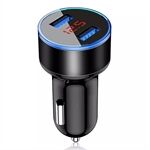 Auto Ladegerät 2x USB 3.1A 12V 24V Zigarettenanzünder Aluminium